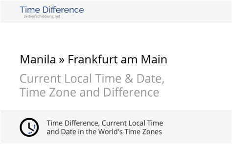 2am manila time to germany|Manila, Philippines to Frankfurt am Main, Germany .